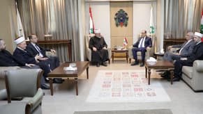 GS’s Baissari broaches situation in Lebanon, region with Sheikh Qaddour