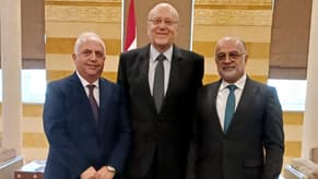 Mikati meets head and new Secretary General of Lebanese National Commission for UNESCO