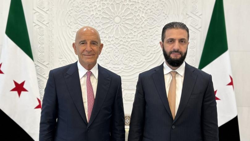 براك التقى الشرع... وهذا ما بُحث
