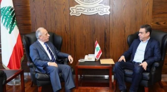 Minister of Defense, MP Sehnaoui discuss latest developments