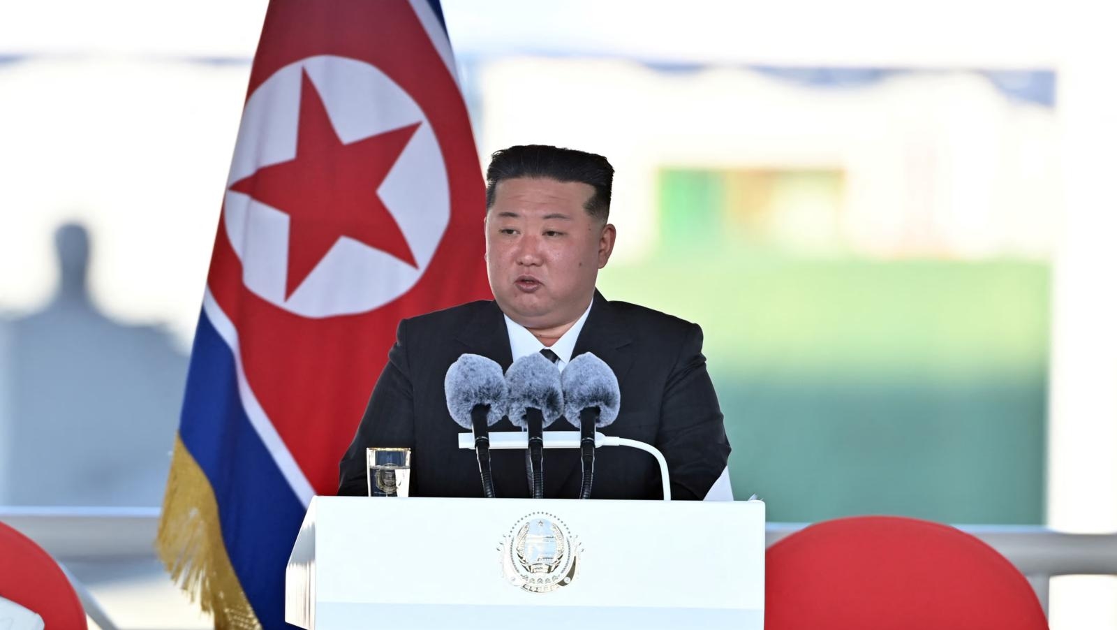 North Korean leader Kim Jong Un condemns warship accident as 'criminal'