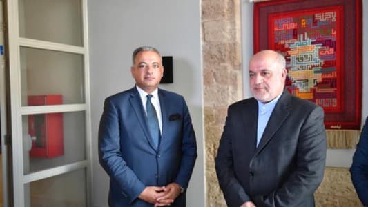 Mortada discusses means to bolster cultural relations with Iranian Ambassador