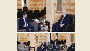 Mikati meets Information Minister, Turkey Ambassador, Army Commander