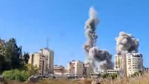 Watch: Intense Airstrikes Target Tyre