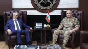 Army Commander broaches general situation with MP Sayegh