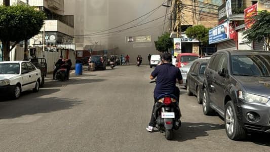 Security source: A Hezbollah official was targeted in the airstrike on Ghobeiry