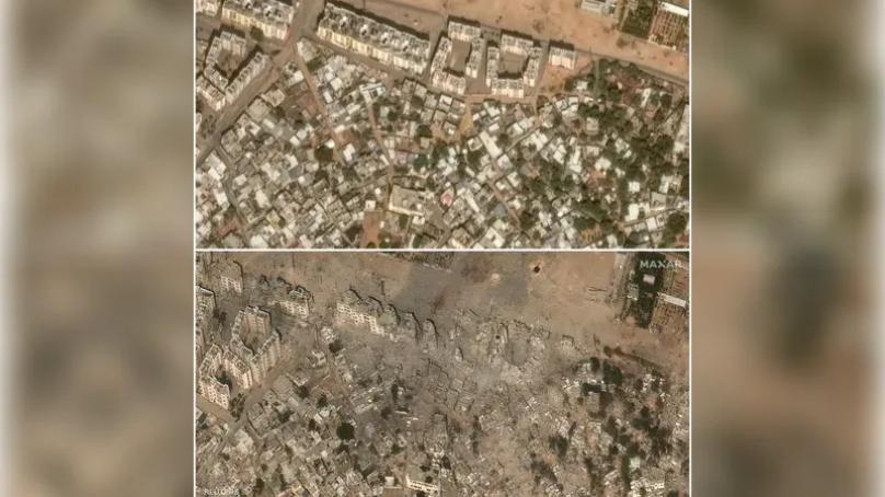 صُور صادمة تكشف حجم الدّمار في غزّة