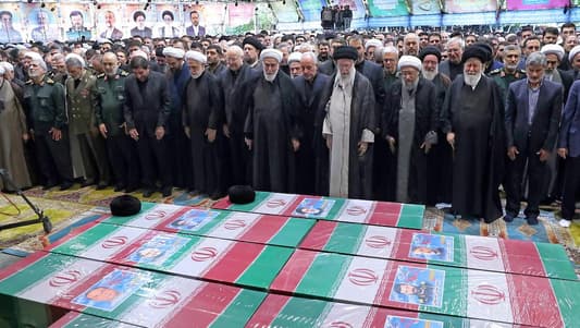 Iran Supreme Leader leads prayers at Raisi funeral as election looms