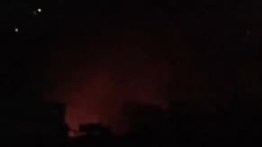 Watch: Intense Airstrikes in Dahiyeh