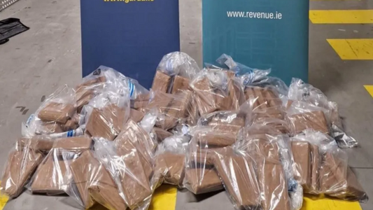 Two men arrested after huge cocaine seizure