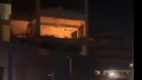 Watch: The Targeted Apartment in the Ouzai Airstrike