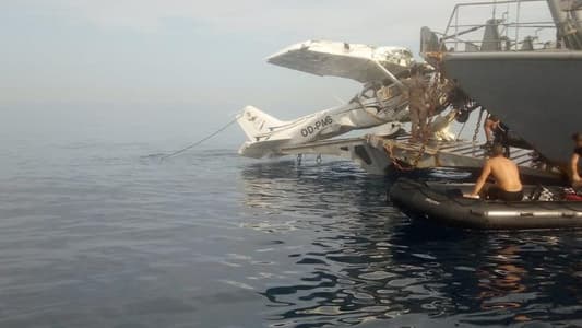 Photos: Lebanese Army Completely Recovers Wreckage of Fallen Civilian Plane
