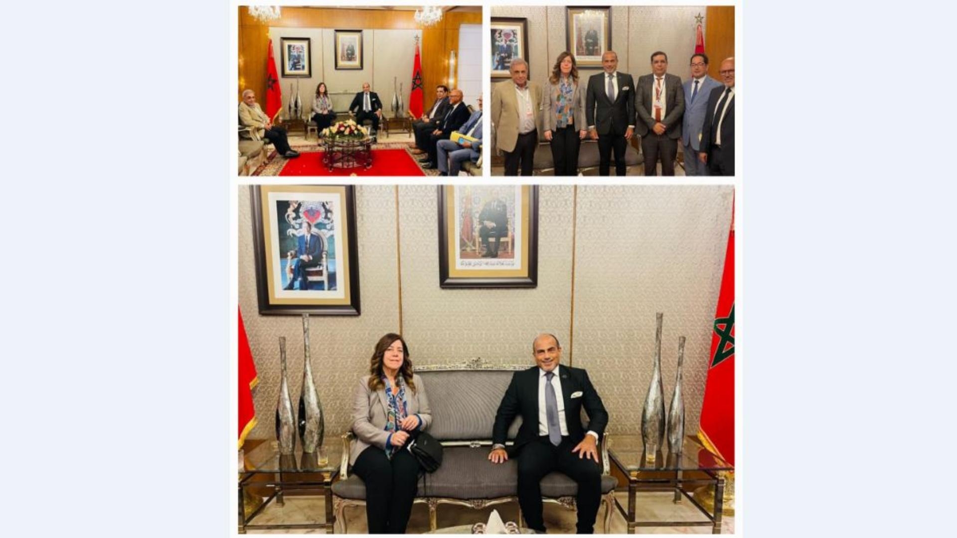 Bayrakdarian arrives in Morocco to partake in Conference of Francophone Countries' Ministers of Youth and Sports