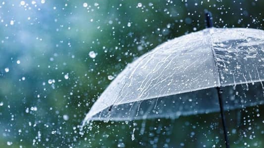 Tomorrow's weather in Lebanon: Intermittent rain and dropping temperatures