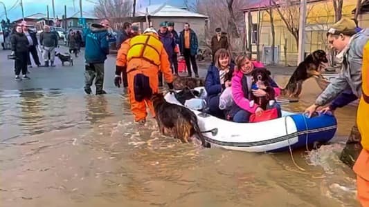 Record flood waters rise in Russia's Urals, forcing thousands to evacuate