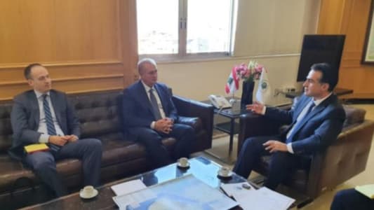 Hamieh, Rudakov discuss Russian fuel donation to Lebanon