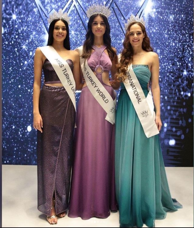 نورسينا ساي بـ"تاج" ملكة جمال تركيا لهذا العام