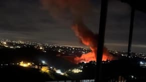 An airstrike targeted a shop in Doueir