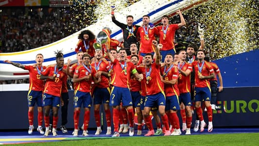 Sublime Spain Strike Late to Win Record Fourth Euro Crown