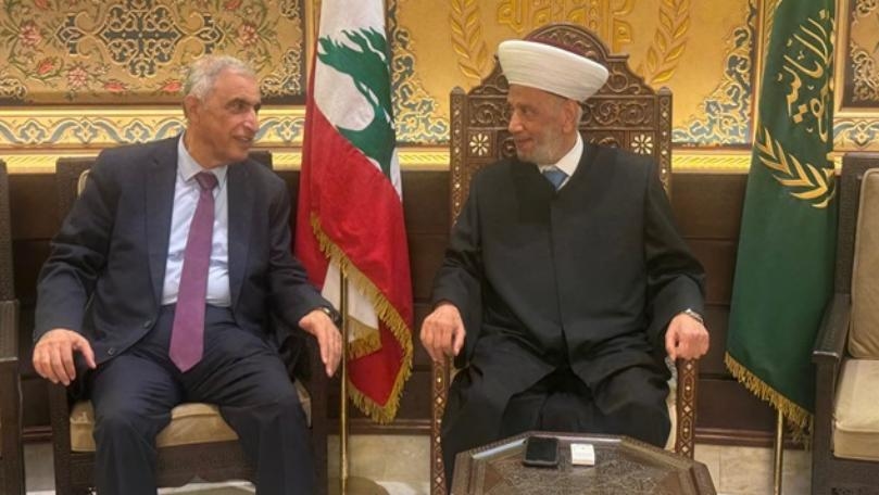هاشم من دار الفتوى: خلاص لبنان هو بوحدة الموقف الداخلي