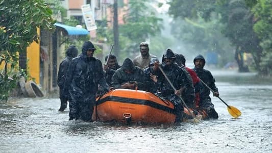 17 قتيلاً وعشرات المفقودين إثر أمطار غزيرة جنوبي الهند