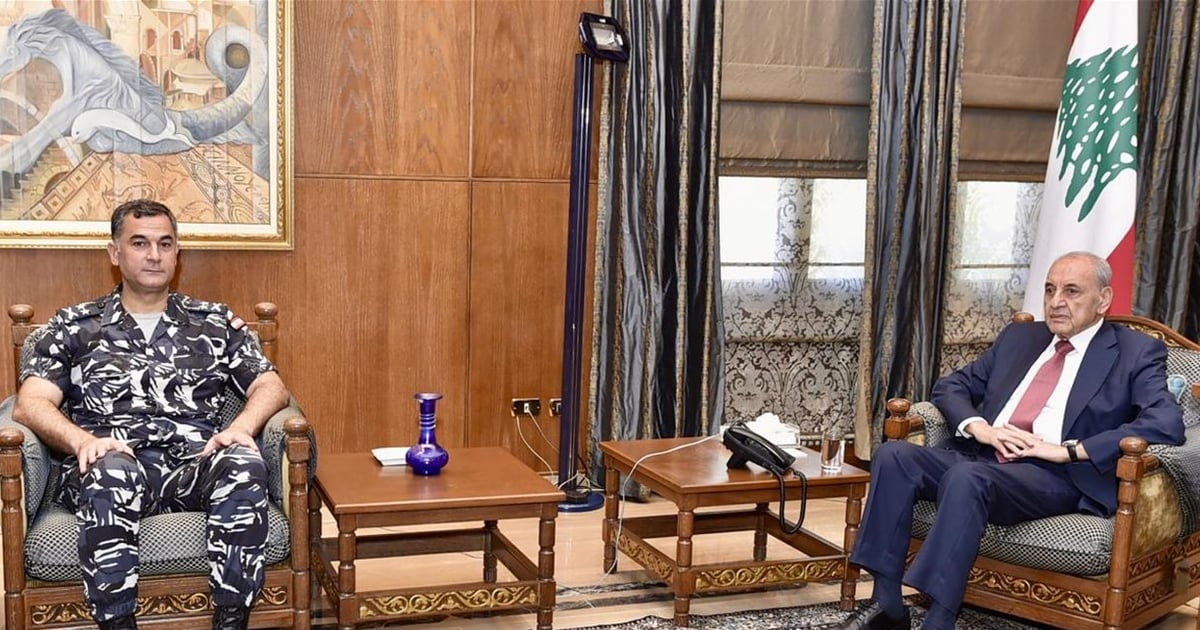 بري عرض مع اللواء عبدالله للأوضاع العامة والأمنية
