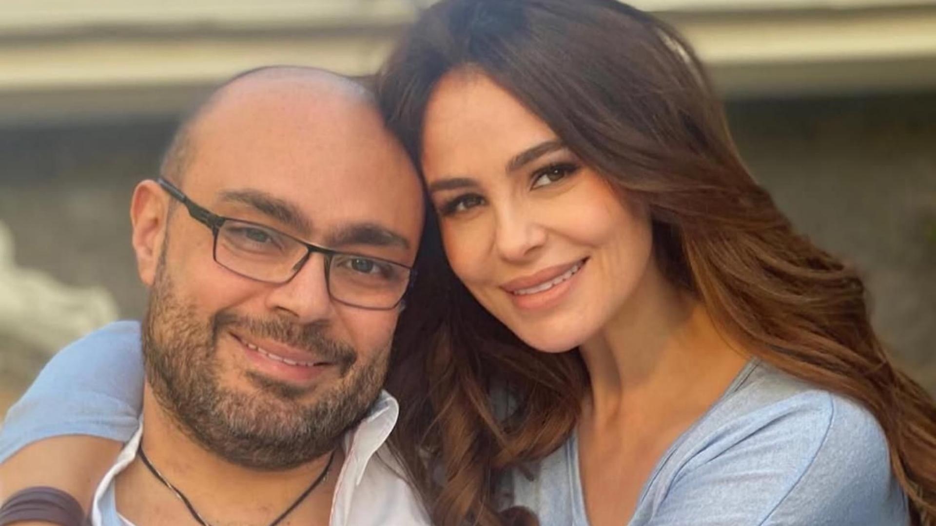 الموت يفجع كارول سماحة بوفاة زوجها المنتج وليد مصطفى
