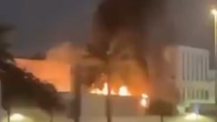 بالفيديو: مسيّرة على القنصليّة الأميركيّة في دبي