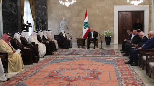 President Joseph Aoun to the Kuwaiti delegation: The unity of Arab countries is the foundation for facing current challenges