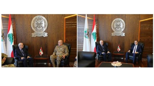 Defense Minister meets Acting Army Commander, Intelligence Army Chief