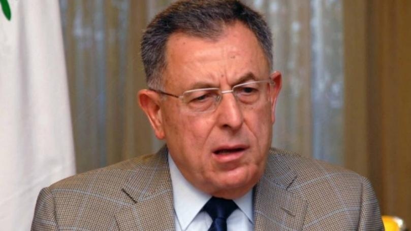 السنيورة: الاعتداء الإسرائيلي على الضاحية انتهاك لسيادة لبنان