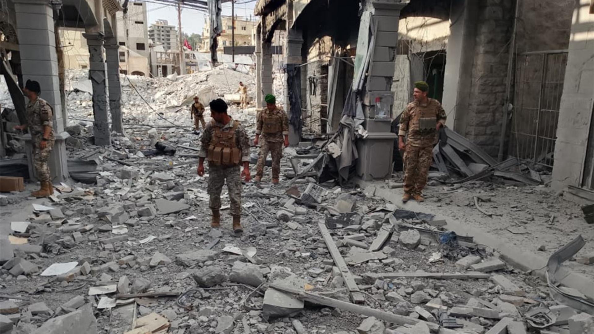 بالصّور: الجيش يُفكّك القنابل ويفتح الطرقات