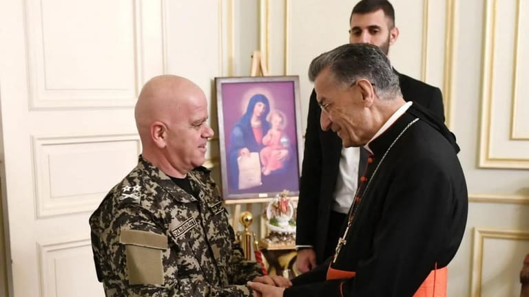 الراعي استقبل المدير العام لأمن الدولة