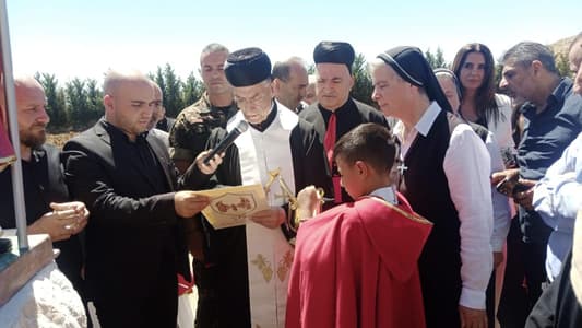 زيارة مفاجئة للراعي إلى دير الأحمر