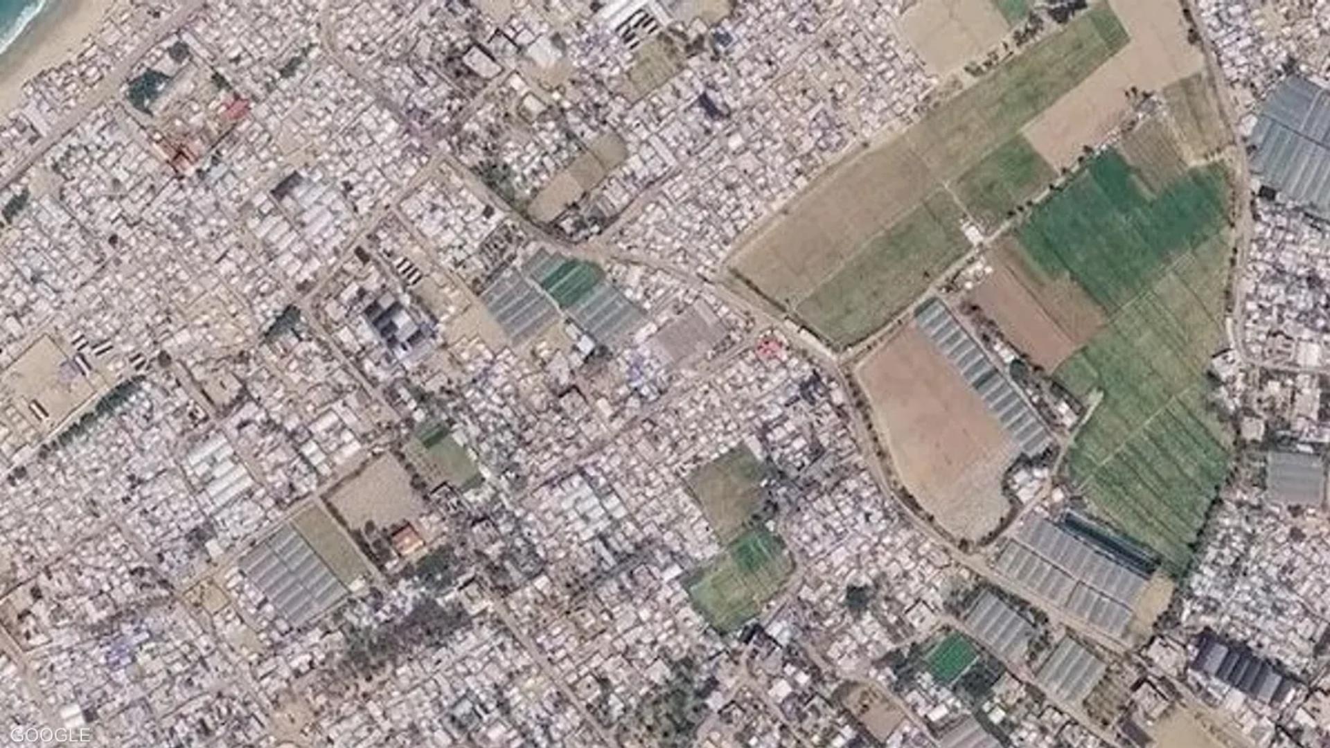 صور صادمة من الفضاء: هكذا تبدو غزة بعد 3 سنوات من الحرب!