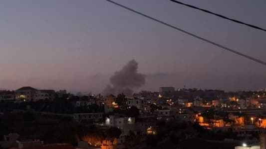 NNA: An Israeli airstrike targeted Chihine in Bint Jbeil