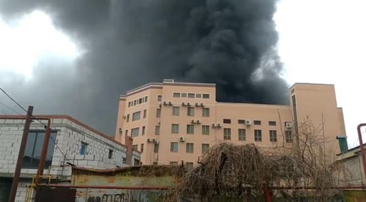 Fire at security building in Russia's Rostov-on-Don