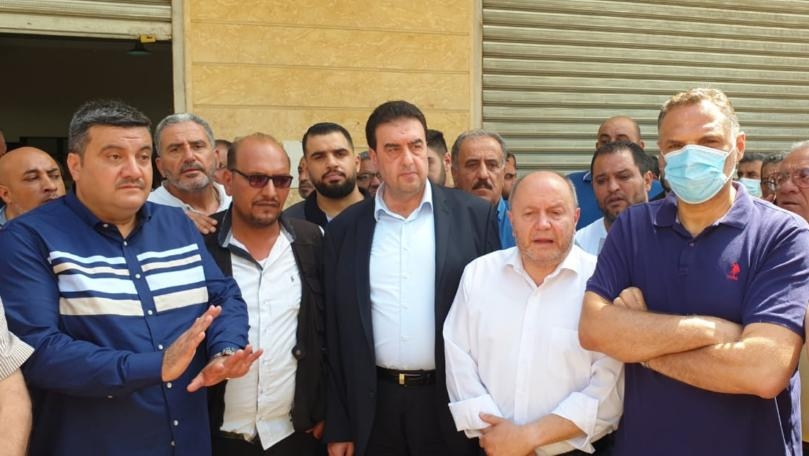 اعتصام لمتعاقدي الضمان في طرابلس ومطالبة بدفع رواتبهم
