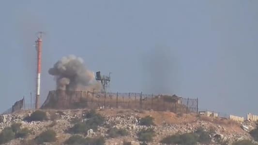 NNA: Israeli enemy launched flares over Tellet Loubie - Qlaiaa Road