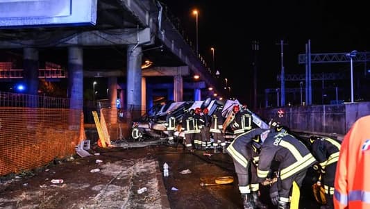 At Least 21 Dead after Italian Bus Carrying Tourists Falls from Venice Overpass