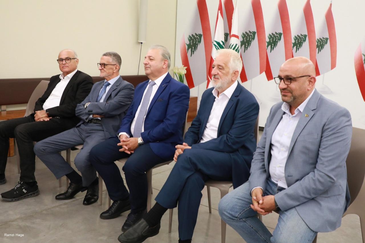 جعجع التقى وفداً من اتحاد بلديات جزين