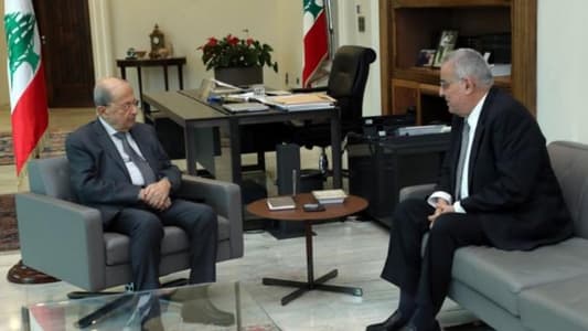 President Aoun briefed by the Foreign Minister on results of Non-Aligned Countries Summit