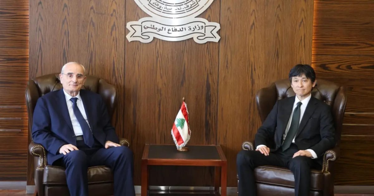 منسّى عرض للأوضاع مع سفير اليابان