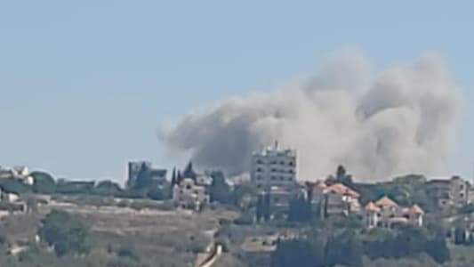 NNA: An Israeli airstrike on a center for the Islamic Health Authority adjacent to the municipality of Tayr Debba in Tyre