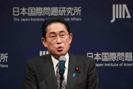 AFP: Japan Prime Minister Kishida on way to Ukraine