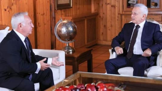 Frangieh broaches latest developments with Armenian Ambassador