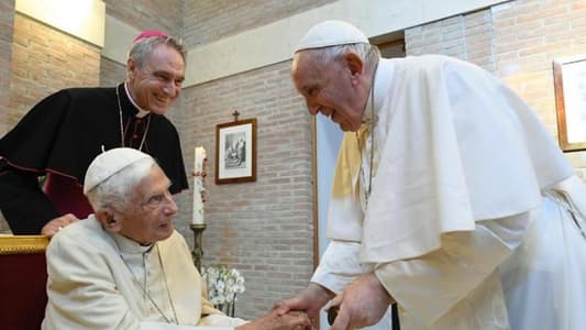 AFP: Pope says ex-pontiff Benedict 'very ill', prays for him