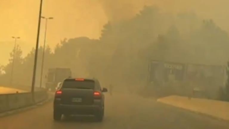 حريق الربوة... صعوبةٌ في الإخماد والطقس لا يُساعد