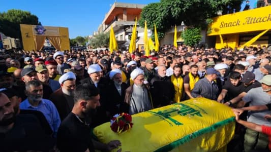 حزب الله يشيّع شهيده