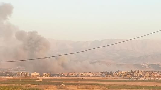 6 people were wounded in Israeli shelling of the town of Younin, north of Baalbek